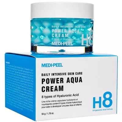 Крем для обличчя капсульний у кульках інтенсивно зволожуючий Medi-Peel Power Aqua Cream 50ml
