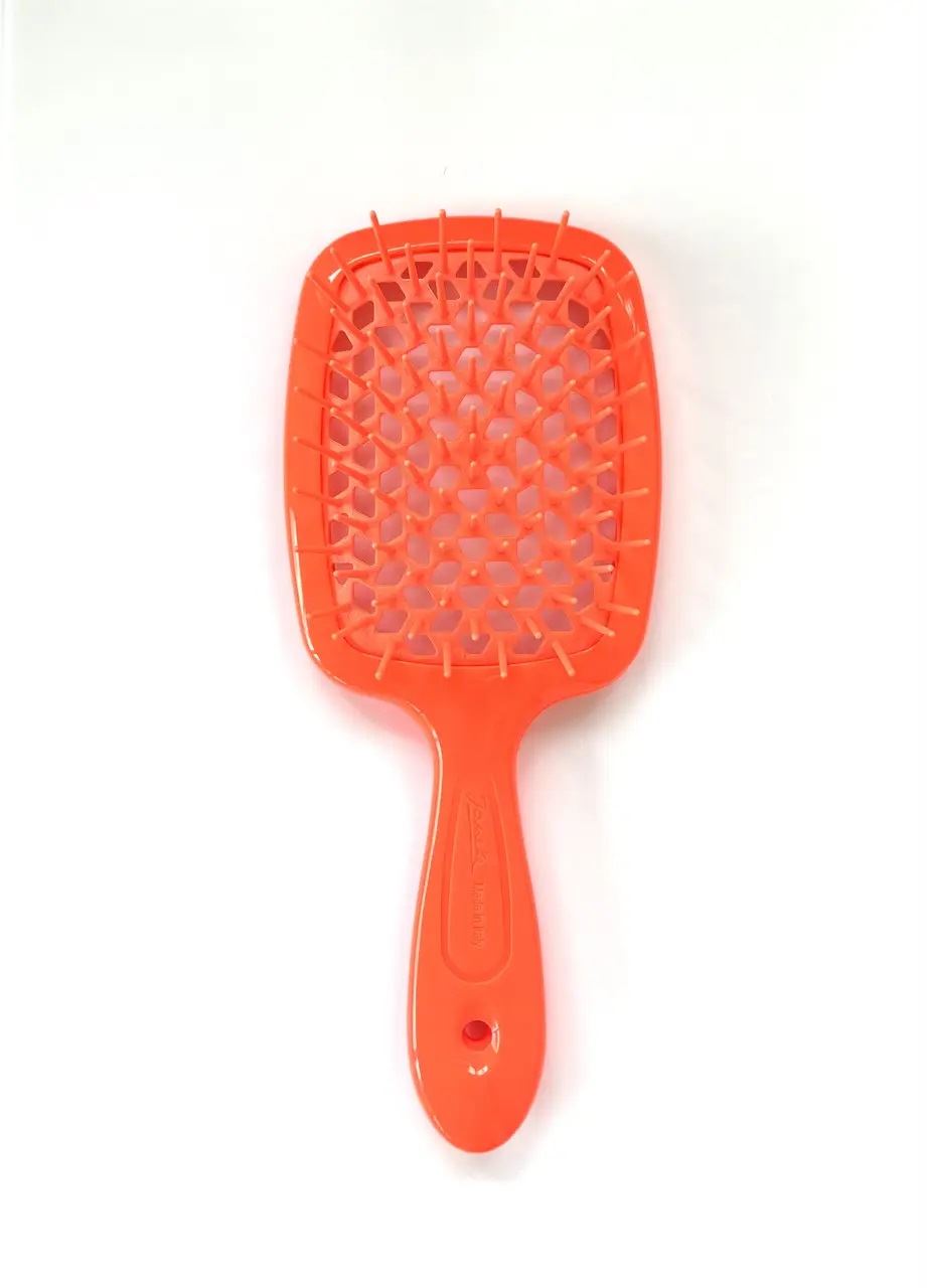 Janeke Superbrush Small - Гребінець для волосся помарачевий