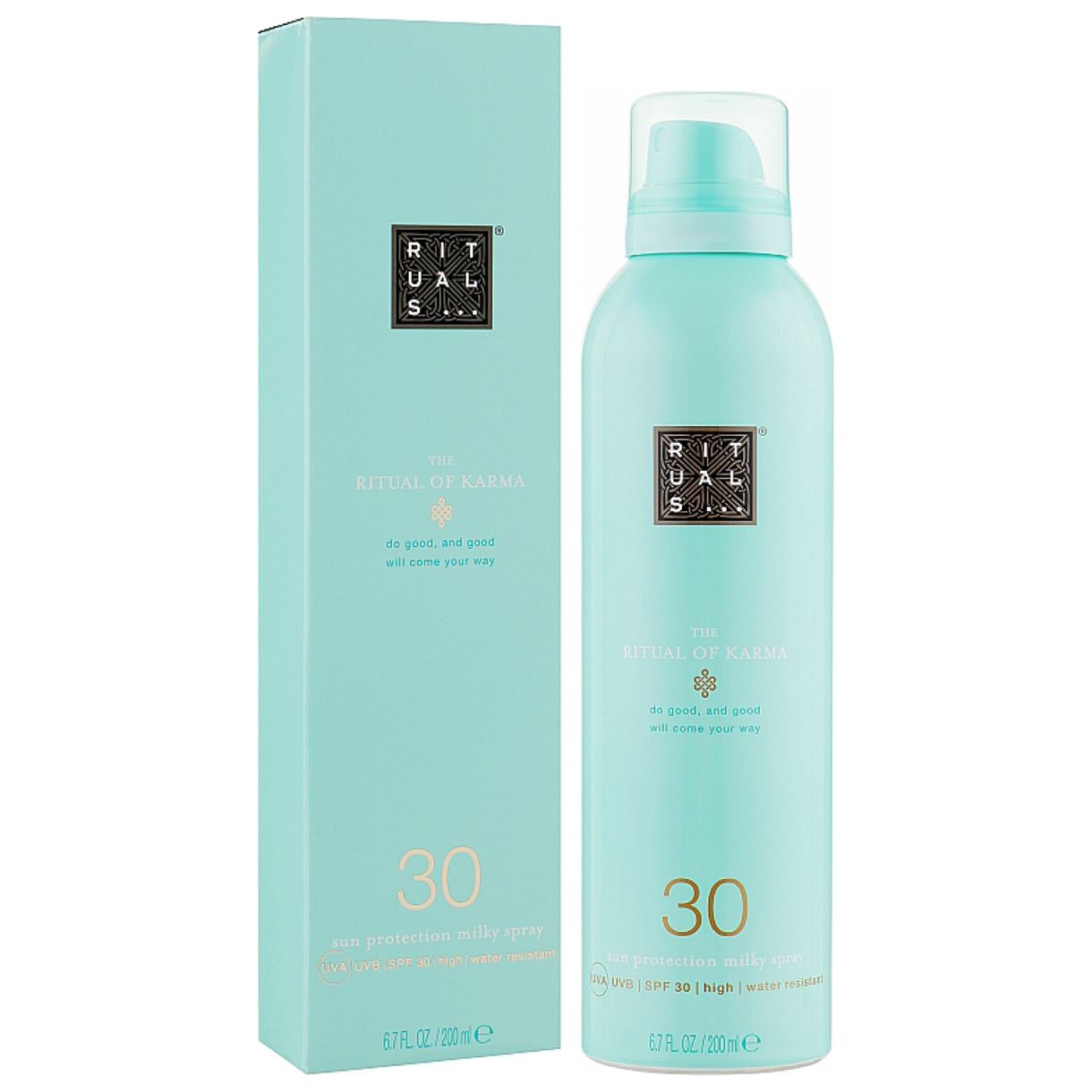 Сонцезахисний спрей для тіла Rituals The Ritual of Karma Sun Protection Milky Spray 30 (200ml)