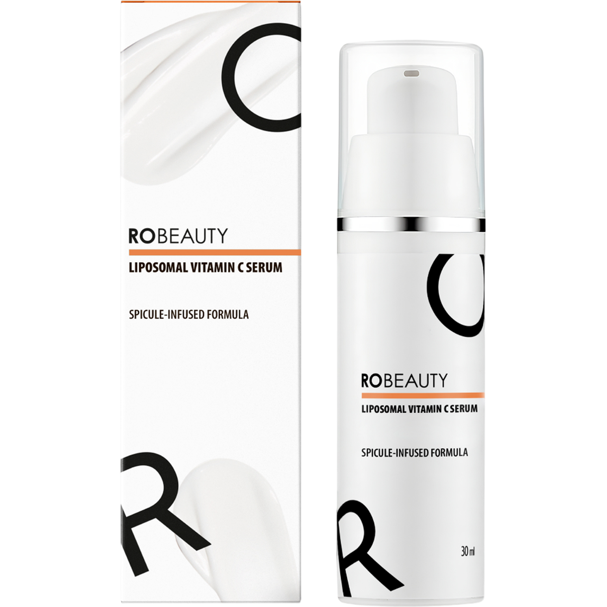 Сироватка з мікроголками Ro beauty Liposomal Vitamin C від пігментації