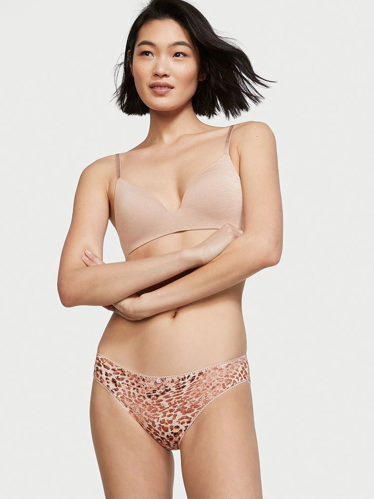 Трусики принт леопард Victoria's Secret Slip taille LARGE