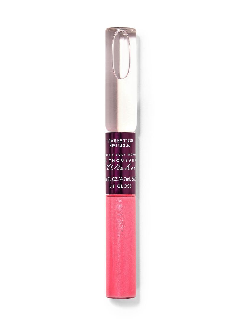 Блиск та парфюм A Thousand Wishes Rollerball + Lip Gloss Bath and Body Works