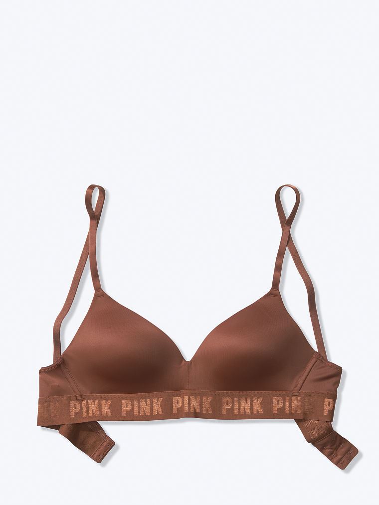 БЮСТГАЛЬТЕР WEAR EVERYWHERE БЕЗ КІСТОЧКІВ VICTORIA'S SECRET коричневий