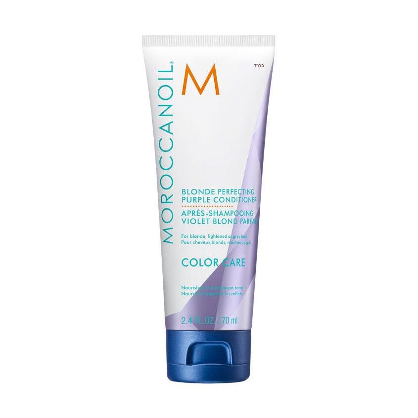 Кондиціонер тонізуючий із фіолетовим пігментом Moroccanoil -  Color Care Blonde Perfecting Purple Conditioner 200ml