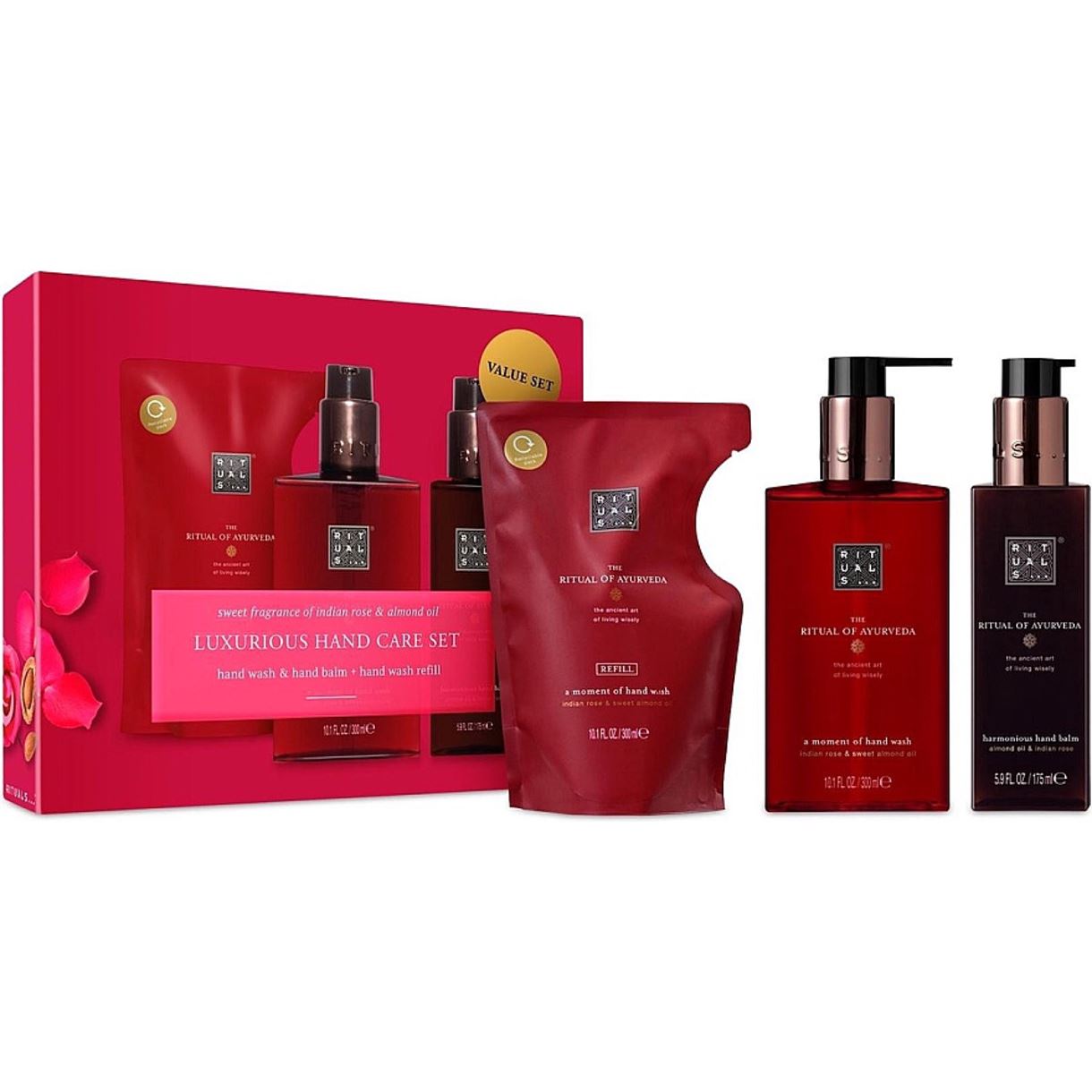 Набір Rituals - The Ritual of Ayurveda Luxurious Hand Care Set