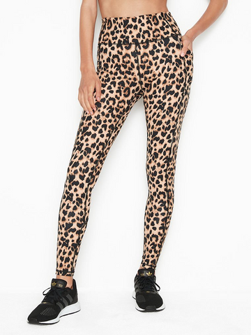 Легінси Essential Pocket Legging Victoria's Secret леопардові