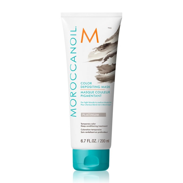 Тонувальна маска MoroccanOil - Color Depositing Mask відтінок platinum (платиновий) 200ml