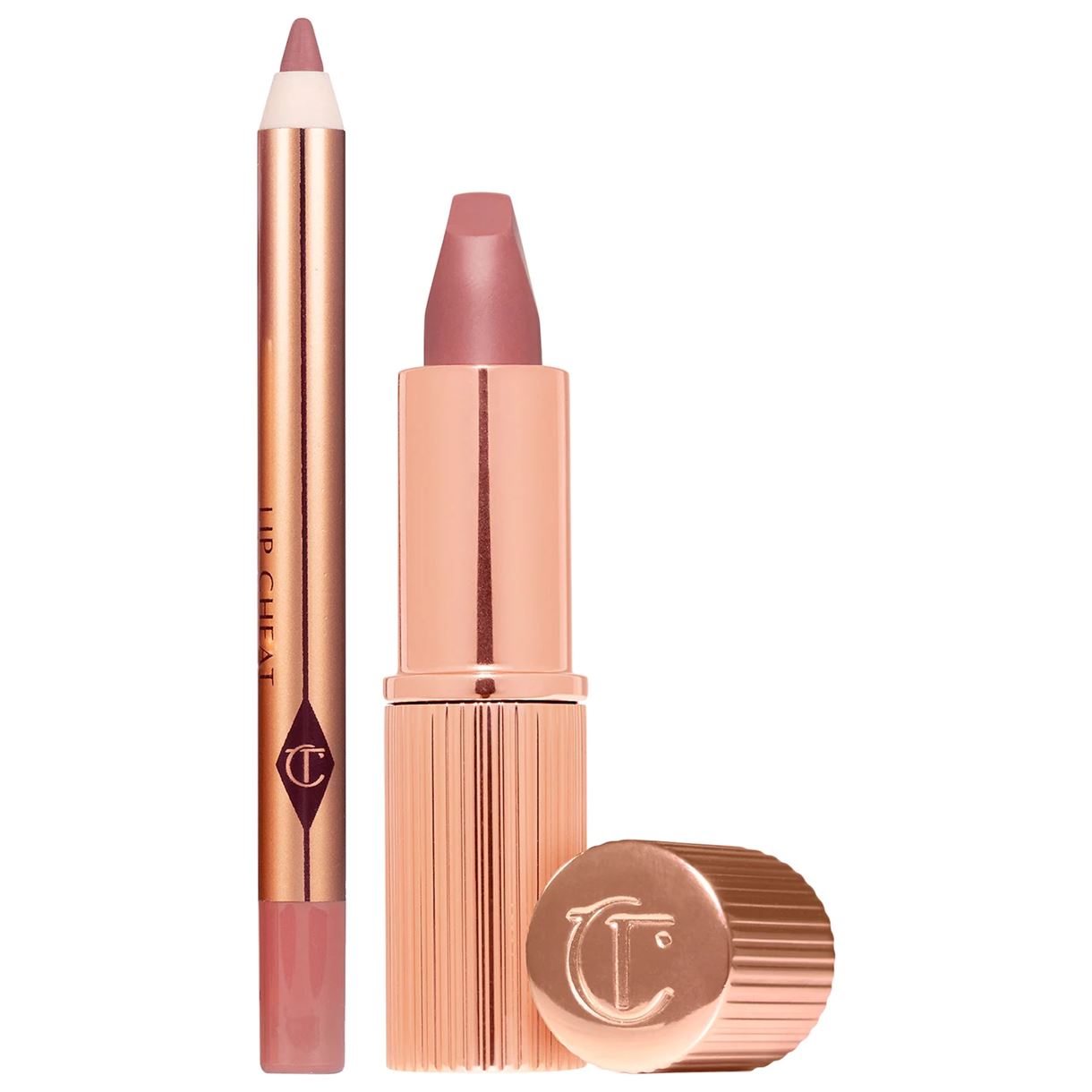 Набір для губ Charlotte Tilbury Mini Pillow Talk Lip Kit Pillow Talk lip cheat matte revolution
