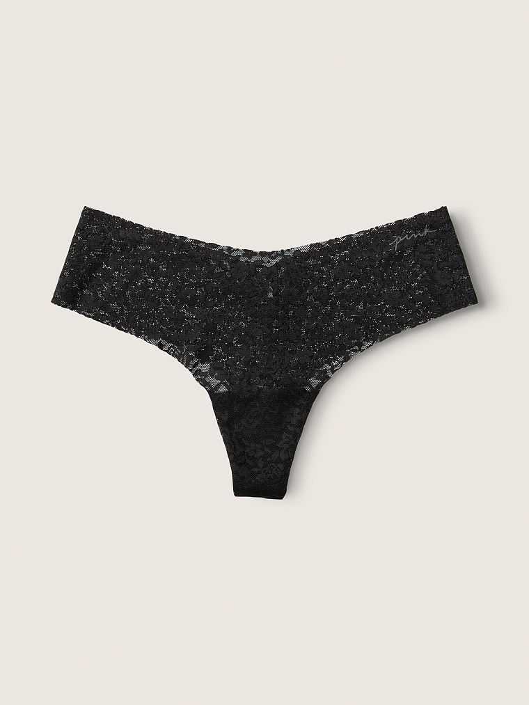 ТРУСИКИ VICTORIA’S SECRET БЕЗШОВНІ МЕРЕЖИВНІ ЧІКСТЕРИ ЧОРНІ