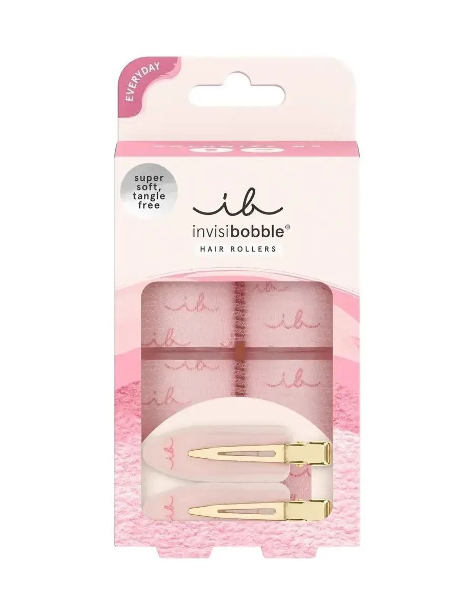 Набір для створення об'єму 4 бігуді та 2 заколки Invisibobble Set Volumize Me