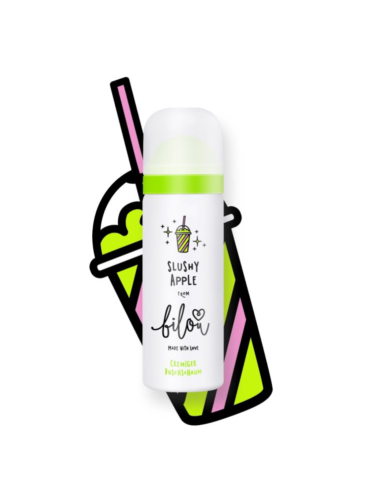 ПІНКА ДЛЯ ДУШУ SLUSHY APPLE MINI ВІД BILOU