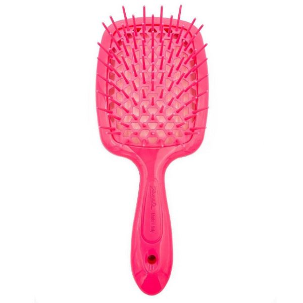 Гребінець для волосся Janeke Neon Pink Superbrush