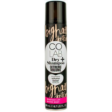Сухой шампунь для волос с ароматом бергамота и мускуса Colab Extreme Volume Dry Shampoo, 200мл