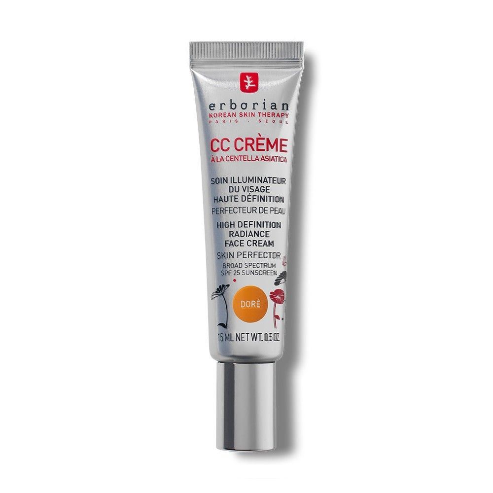 CC-крем «Контроль кольору» Erborian CC Cream A La Centella Asiatica SPF 25 Dore 15 мл