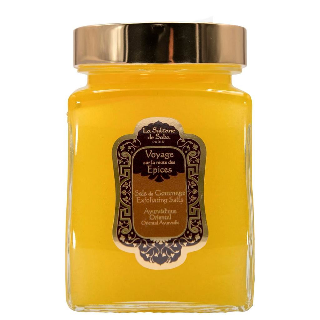 Cкраб сольовий для тіла La Sultane de Saba - EPICES Exfoliating Scrub Oriental Ayurvedic (Amber Vanilla Patchouli)