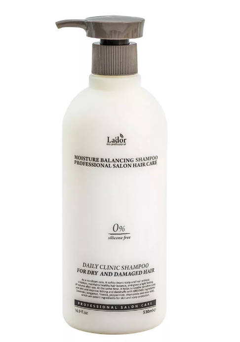 Lador Зволожуючий безсиліконовий шампунь Moisture Balancing Shampoo - 530 мл La'dor
