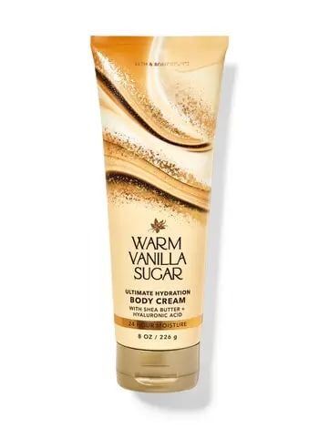Крем для тіла Bath and body works - Warm Vanilla Sugar 226ml