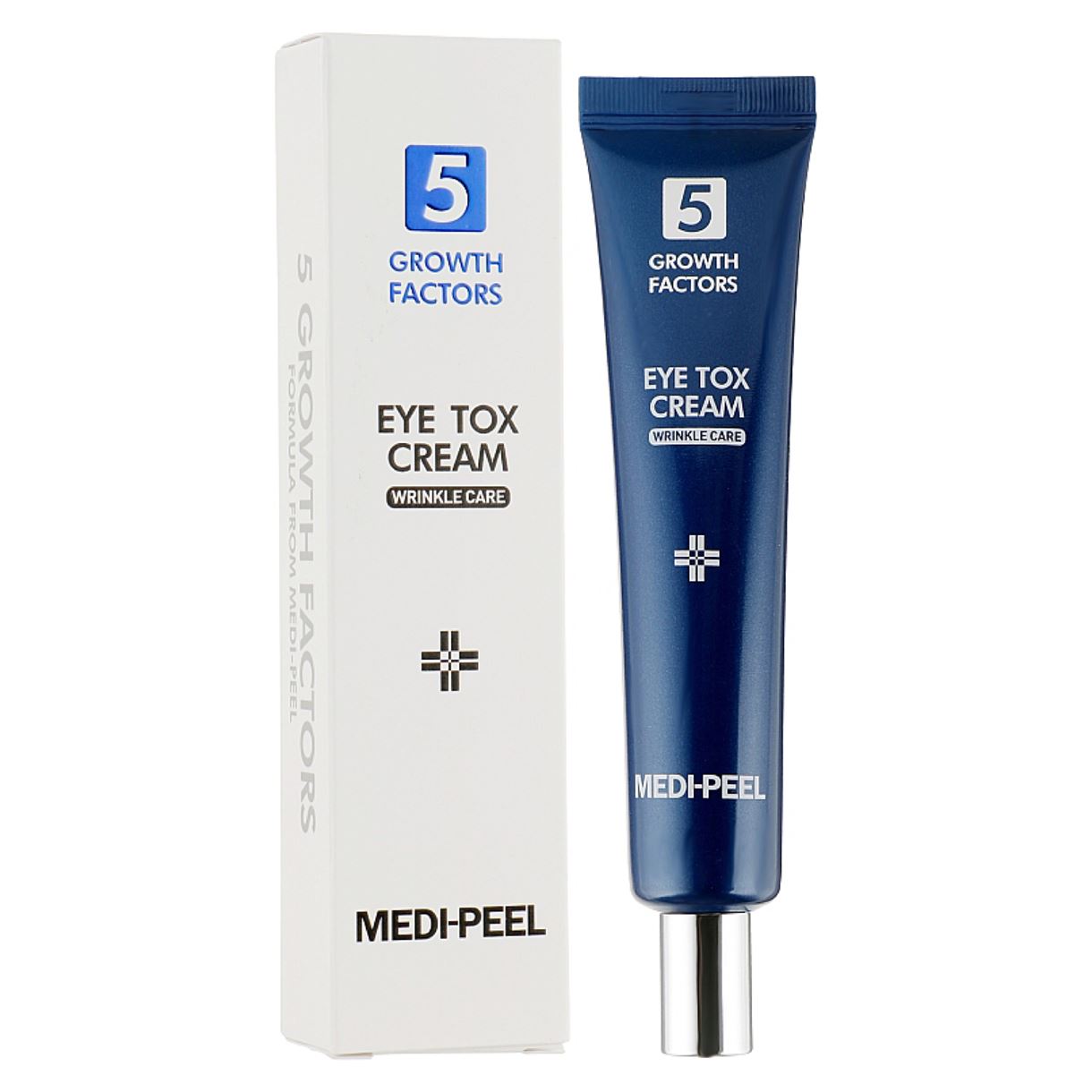 Крем-ліфтинг для шкіри навколо очей Medi Peel Growth Factors Eye Tox Cream Wrincle Care